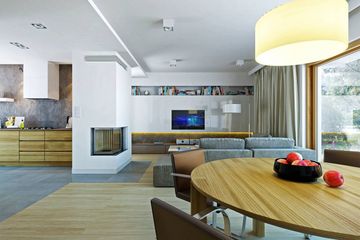  Projekt domu Prosty 2 (WAW1050) - projekt domu parterowego z poddaszem - Zdjęcie 7