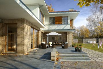  Projekt domu Przestronny 1 (WAW1053) - projekt domu z pełnym piętrem - Zdjęcie 7