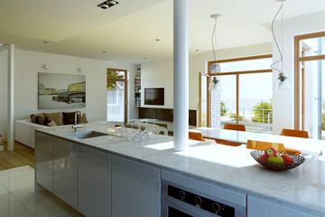  Projekt domu Współczesny 1 (WAW1058) - projekt domu parterowego z poddaszem - Zdjęcie 4