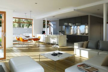  Projekt domu Współczesny 1 (WAW1058) - projekt domu parterowego z poddaszem - Zdjęcie 6