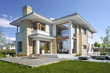  Projekt domu Z Klasą 3 (WAW1065) - projekt domu z pełnym piętrem - Zdjęcie 2