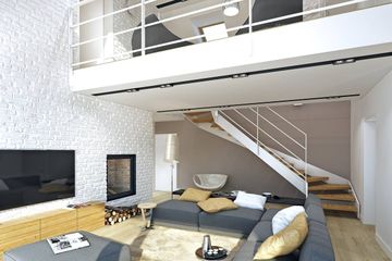  Projekt domu Z Widokiem 2 (WAW1067) - projekt domu parterowego z poddaszem - Zdjęcie 8