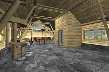  Projekt domu weselnego BR-201 (KRG1109) - projekt domu parterowego - Zdjęcie 2