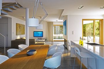  Projekt domu Prosty 3A (WAW1008) - projekt domu parterowego z poddaszem - Zdjęcie 3