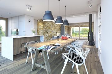  Projekt domu Rodzinny 3 (WAW1015) - projekt domu parterowego - Zdjęcie 6