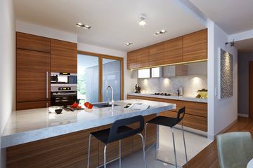  Projekt domu Wygodny 1 (WAW1021) - projekt domu parterowego z poddaszem - Zdjęcie 4