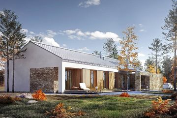  Projekt domu Rodzinny 1 (WAW1010) - projekt domu parterowego - Zdjęcie 3