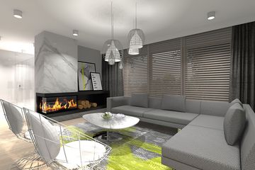  Projekt domu Aksamit 3 (BSA2034) - projekt domu parterowego - Zdjęcie 4