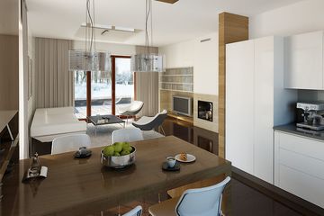  Projekt domu Amarant 2 (BSA2064) - projekt domu parterowego z poddaszem - Zdjęcie 4