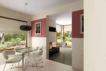  Projekt domu Amber 2 (BSA1331) - projekt domu parterowego z poddaszem - Zdjęcie 4