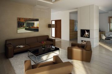Projekt domu As 3 - parterowy dom o powierzchni 123,33 m², dach dwuspadowy - ujęcie 7