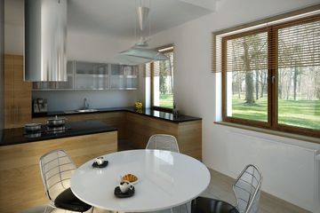 Projekt domu As 3 - parterowy dom o powierzchni 123,33 m², dach dwuspadowy - ujęcie 8