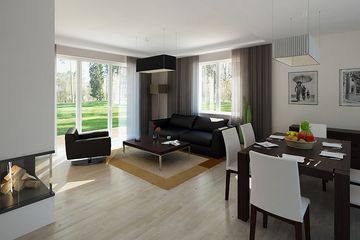  Projekt domu Bielik dr-T (BSA1582) - projekt domu parterowego z poddaszem - Zdjęcie 4