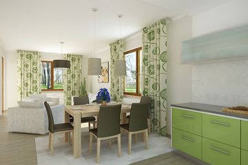  Projekt domu Borówka 5 dr-S (BSA2078) - projekt domu parterowego - Zdjęcie 8