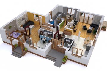  Projekt domu BS-11 dwulokalowy (JGC1006) - projekt domu parterowego z poddaszem - Zdjęcie 3