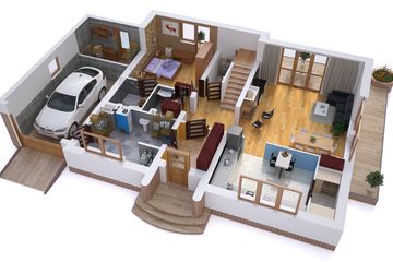  Projekt domu BW-48 (JGC1114) - projekt domu parterowego z poddaszem - Zdjęcie 3