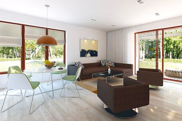  Projekt domu Indygo 3 (BSA1693) - projekt domu parterowego z poddaszem - Zdjęcie 8