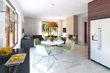  Projekt domu Indygo 4 MC (BSA1906) - projekt domu parterowego z poddaszem - Zdjęcie 6