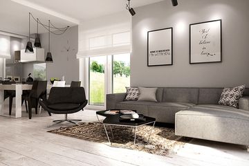  Projekt domu Kiwi 3 (BSA2063) - projekt domu parterowego - Zdjęcie 5