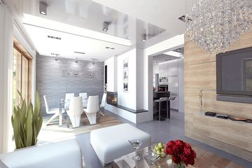  Projekt domu Lilia 2 (BSA1718) - projekt domu parterowego z poddaszem - Zdjęcie 3