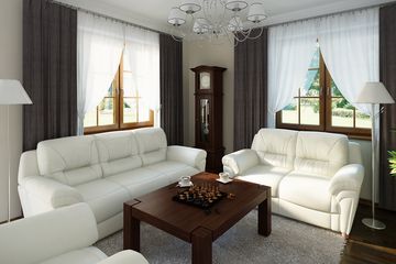  Projekt domu Szafran 4 (BSA1537) - projekt domu parterowego z poddaszem - Zdjęcie 4