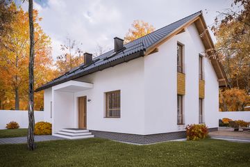  Projekt domu Dalia (PRA1303) - projekt domu parterowego z poddaszem - Zdjęcie 2
