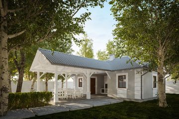  Projekt budynku gospodarczego G282 - Budynek gospodarczy (PRA1307) - projekt budynku parterowego - Zdjęcie 1