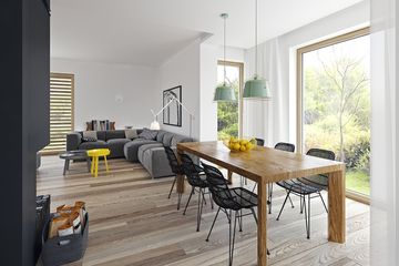  Projekt domu Praktyczny 2A (WAW1068) - projekt domu parterowego z poddaszem - Zdjęcie 6