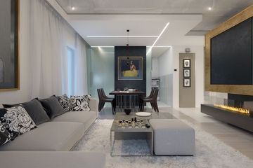  Projekt domu Abra 3 (BSE1069) - projekt domu parterowego z poddaszem - Zdjęcie 4