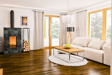  Projekt domu Michał z garażem 1-st. [A] (WRF1581) - projekt domu parterowego - Zdjęcie 8