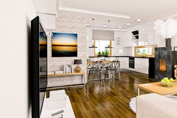  Projekt domu Michał bez garażu [B] (WRF1634) - projekt domu parterowego - Zdjęcie 4