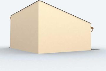  Projekt garażu G138 (SLN1235) - projekt garażu parterowego - Zdjęcie 3