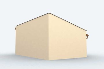  Projekt garażu G149 (SLN1246) - projekt garażu parterowego - Zdjęcie 4