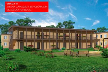  Projekt socjalny BSC4 budynek socjalny (SLN1402) - projekt socjalny z pełnym piętrem - Zdjęcie 3