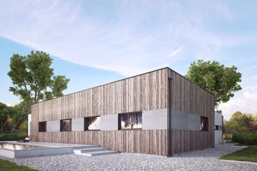  Projekt domu Jadeit (BSA2087) - projekt domu parterowego - Zdjęcie 2