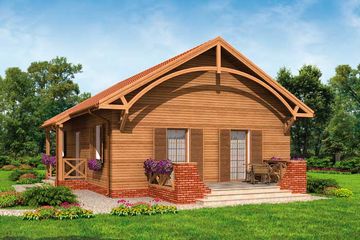  Projekt domu El Pinar 2 (SLN1299) - projekt domu parterowego - Zdjęcie 3