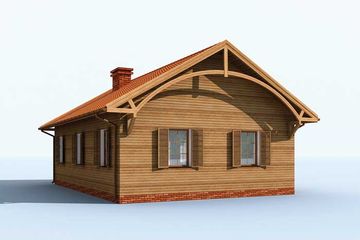  Projekt domu El Pinar 2 (SLN1299) - projekt domu parterowego - Zdjęcie 4