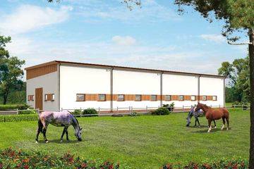  Projekt ujeżdżalni S46 Ujeżdżalnia (SLN1723) - projekt ujeżdżalni parterowego - Zdjęcie 3