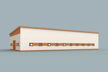  Projekt ujeżdżalni S46 Ujeżdżalnia (SLN1723) - projekt ujeżdżalni parterowego - Zdjęcie 4