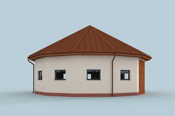  Projekt lonżowni S47 Lonżownia (SLN1575) - projekt lonżowni parterowego - Zdjęcie 4