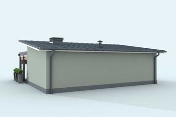  Projekt domu letniskowego Managua dom letniskowy (SLN1769) - projekt domu letniskowego parterowego - Zdjęcie 4