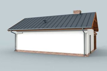  Projekt domu letniskowego Belo Horizonte dom letniskowy (SLN1771) - projekt domu letniskowego parterowego - Zdjęcie 4