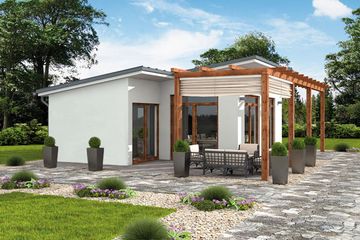  Projekt domu letniskowego Grenada dom letniskowy (SLN1773) - projekt domu letniskowego parterowego - Zdjęcie 3