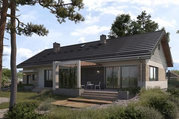  Projekt domu Dagmara (1525) (KRD2683) - projekt domu parterowego - Zdjęcie 3