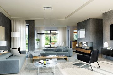  Projekt domu Magnus II G2 (WRC2618) - projekt domu parterowego z poddaszem - Zdjęcie 6