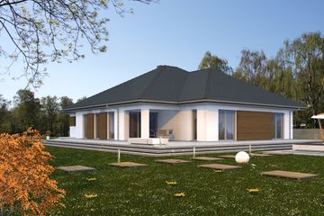  Projekt domu Arkansas (BBE1003) - projekt domu parterowego - Zdjęcie 3