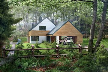  Projekt domu Arklow (BBE1029) - projekt domu parterowego z poddaszem - Zdjęcie 3