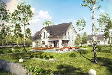  Projekt domu Dakota (BBE1005) - projekt domu parterowego z poddaszem - Zdjęcie 4