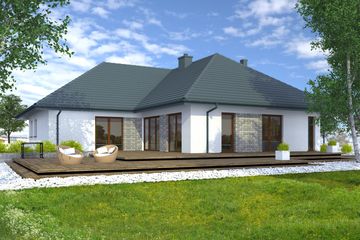  Projekt domu Grenada (BBE1011) - projekt domu parterowego - Zdjęcie 4