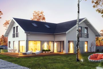  Projekt domu Orlean (BBE1031) - projekt domu parterowego z poddaszem - Zdjęcie 4